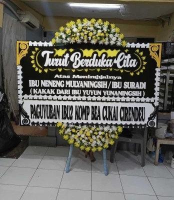 Papan Bunga di Cilandak Timur
